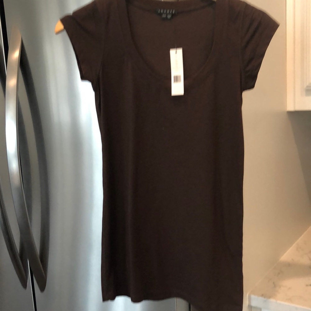 Theory cap-sleeve tshirt